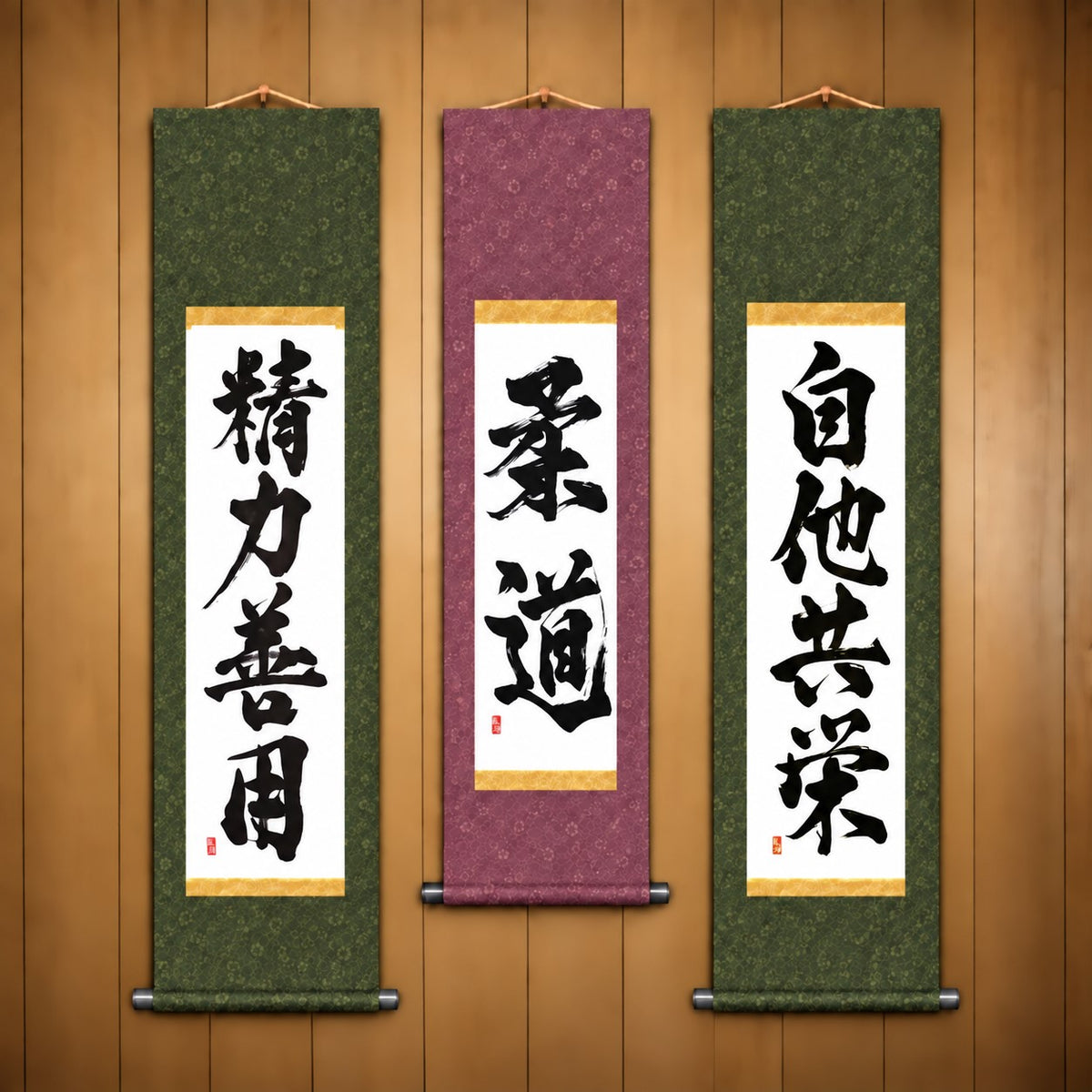 柔道 (Judo), 精力善用 (Seiryoku Zenyo) & 自他共栄 (Jita Kyoei), Judo Philosophy Complete Set — Powerful Style