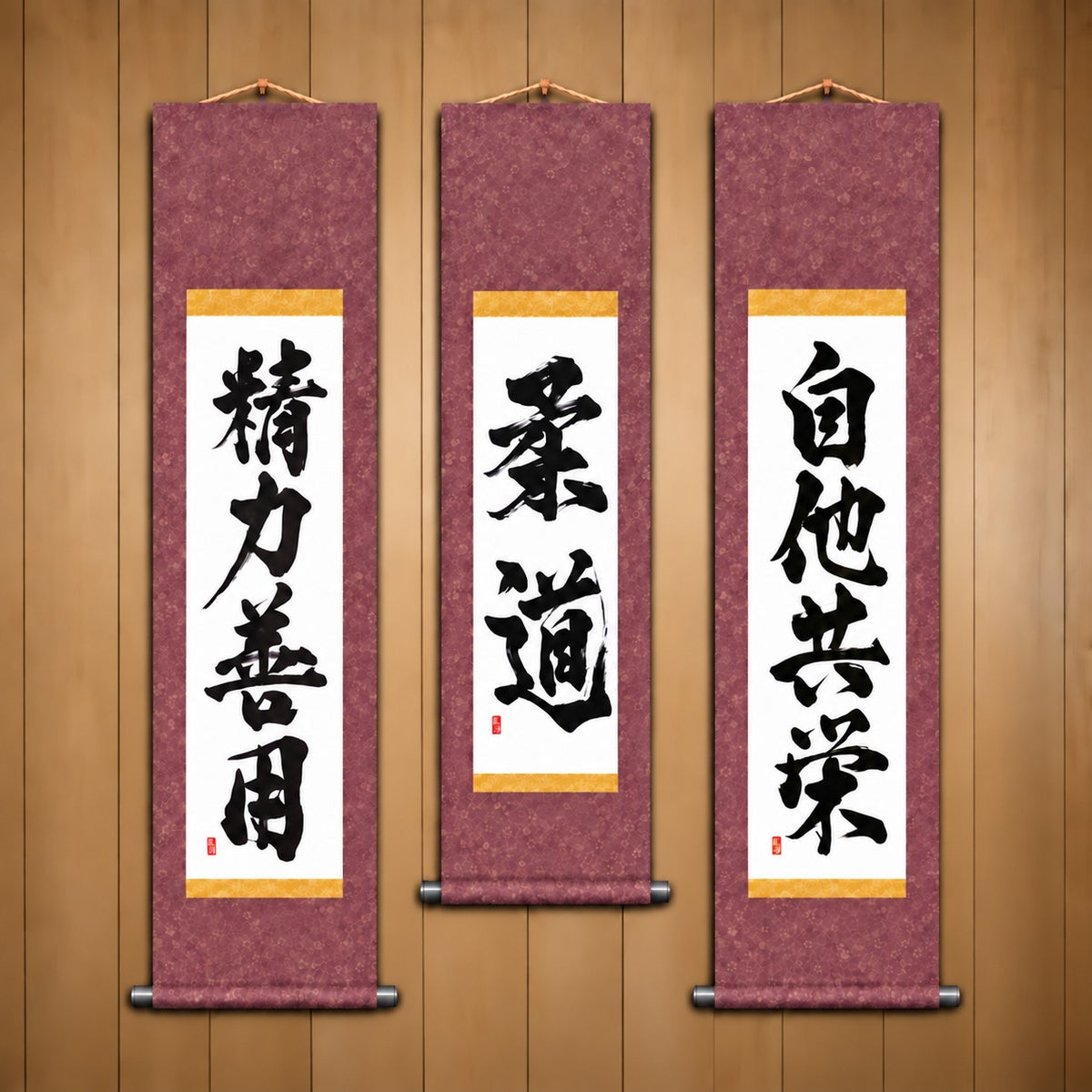 柔道 (Judo), 精力善用 (Seiryoku Zenyo) & 自他共栄 (Jita Kyoei), Judo Philosophy Complete Set — Powerful Style