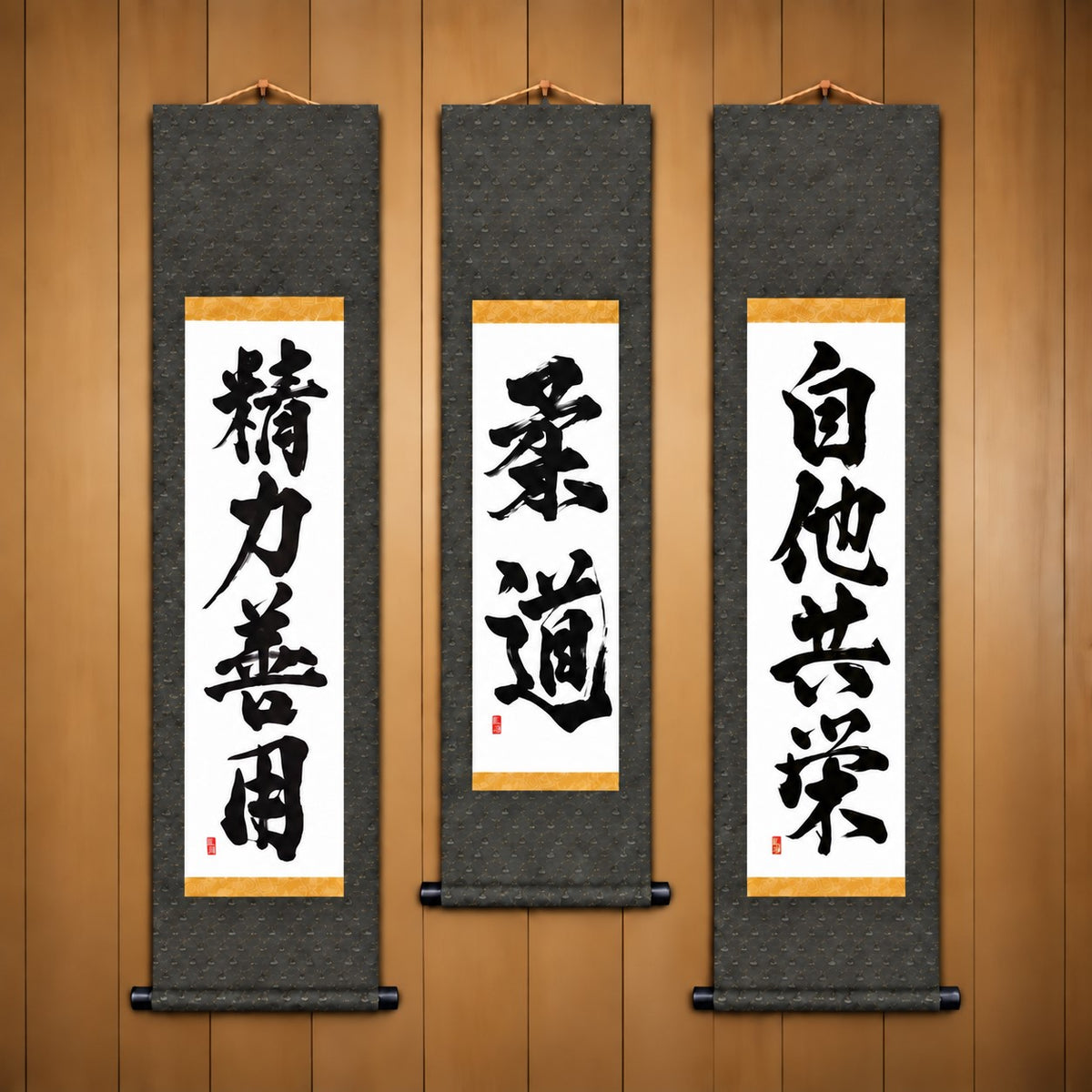 柔道 (Judo), 精力善用 (Seiryoku Zenyo) & 自他共栄 (Jita Kyoei), Judo Philosophy Complete Set — Powerful Style