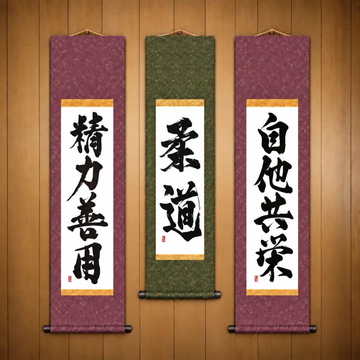 柔道 (Judo), 精力善用 (Seiryoku Zenyo) & 自他共栄 (Jita Kyoei), Judo Philosophy Complete Set — Powerful Style