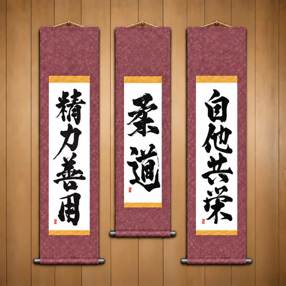 柔道 (Judo), 精力善用 (Seiryoku Zenyo) & 自他共栄 (Jita Kyoei), Judo Philosophy Complete Set — Powerful Style