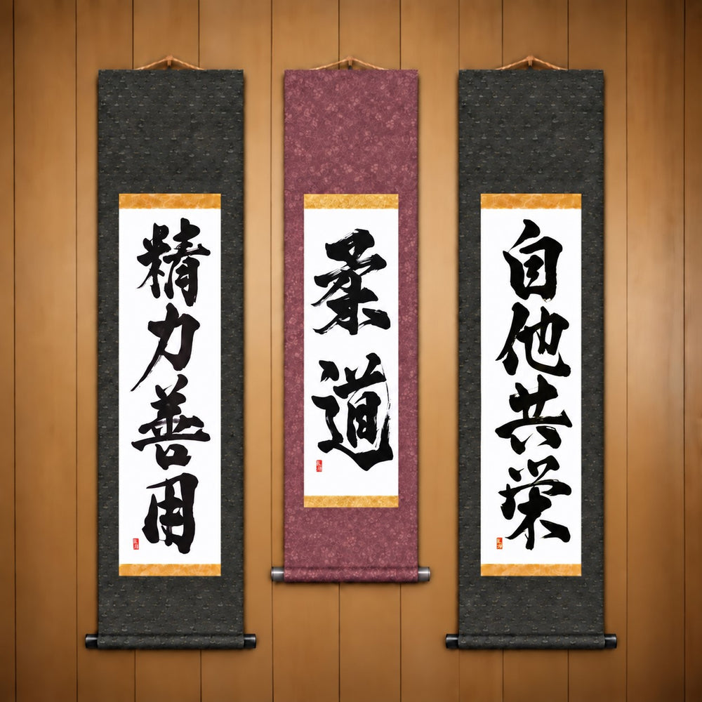 柔道 (Judo), 精力善用 (Seiryoku Zenyo) & 自他共栄 (Jita Kyoei), Judo Philosophy Complete Set — Powerful Style
