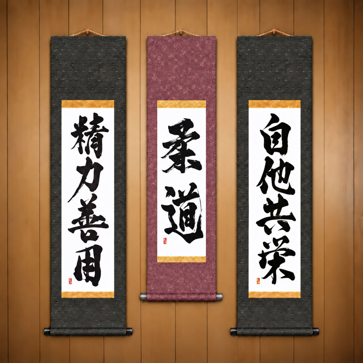 柔道 (Judo), 精力善用 (Seiryoku Zenyo) & 自他共栄 (Jita Kyoei), Judo Philosophy Complete Set — Powerful Style
